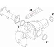 Комплект прокладок, дифференциал | перед Corteco, арт. 19535827