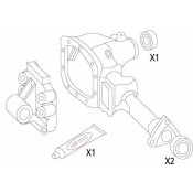 Комплект прокладок, дифференциал | перед Corteco, арт. 19535828