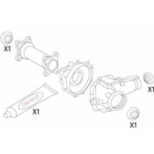 Комплект прокладок дифференциала | перед Corteco, арт. 19536186