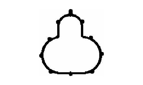 Прокладка впускного коллектора Corteco, арт. 450128H