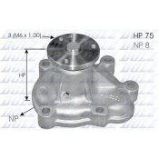 Водяной насос (помпа) системы охлаждения Dolz, арт. O-144