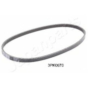 Ремень поликлиновой Japanparts, арт. DV-3PK0670