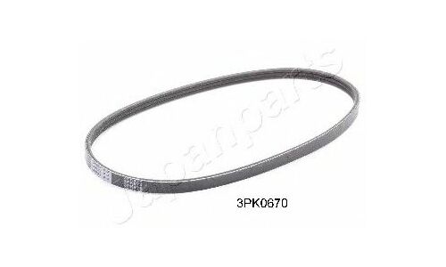 Ремень поликлиновой Japanparts, арт. DV-3PK0670