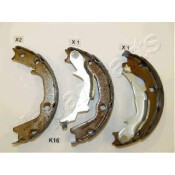 Колодки тормозные барабанные Japan Parts, комплект на ось (4 шт), арт. GF-K16AF