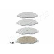 Колодки тормозные дисковые Japan Parts, передние, комплект на ось (4 шт), арт. PA-127AF