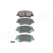 Колодки тормозные дисковые Japan Parts, передние, комплект на ось (4 шт), арт. PA-K24AF
