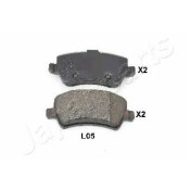 Колодки тормозные дисковые Japan Parts, задние, комплект на ось (4 шт), арт. PP-L05AF