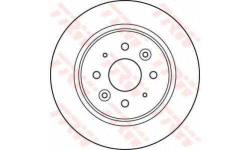Диск тормозной TRW, задний, арт. DF6055