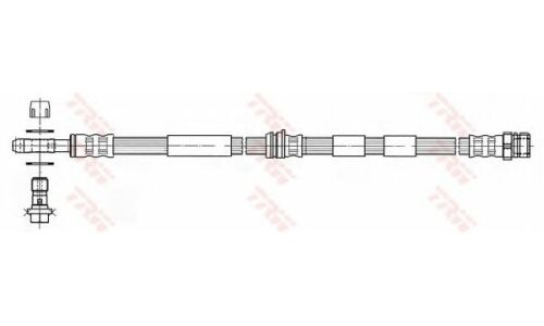 Шланг тормозной TRW, арт. PHD938