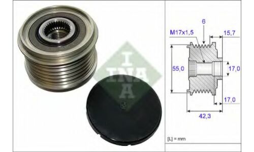 Механизм свободного хода генератора INA, арт. 535 0154 10