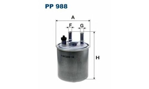 Фильтр топливный Filtron, арт. PP 988