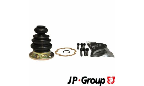 Комплект приводного вала JP Group, передний (с хомутами и смазкой), арт. 1143700510
