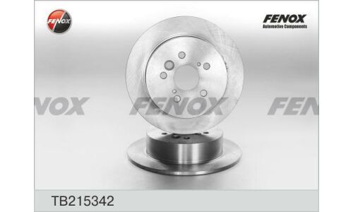 Диск тормозной | зад прав/лев Fenox, арт. TB215342