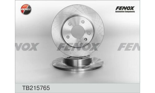 Диск тормозной Fenox, задний, арт. TB215765