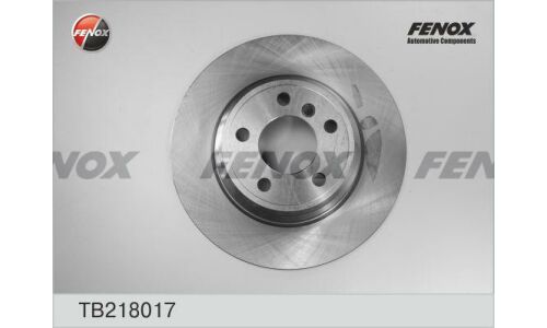 Диск тормозной Fenox, задний, арт. TB218017