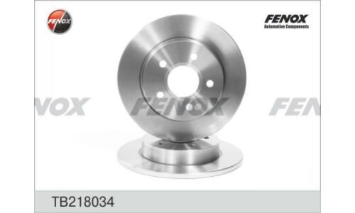 Диск тормозной Fenox, задний, арт. TB218034