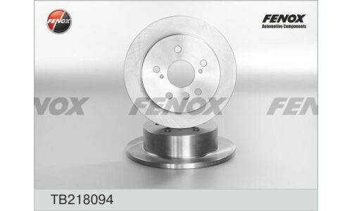 Диск тормозной | зад прав/лев Fenox, арт. TB218094