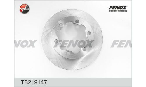 Диск тормозной Fenox, задний, арт. TB219147
