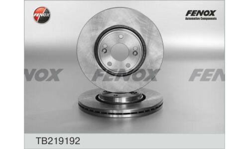 Диск тормозной Fenox, передний, арт. TB219192