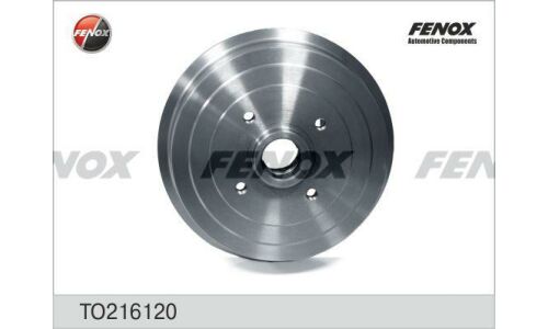 Барабан тормозной | зад прав/лев Fenox, арт. TO216120