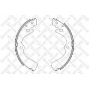 Колодки тормозные барабанные Stellox, для Nissan Bluebird, комплект на ось (4 шт), арт. 138 100-SX