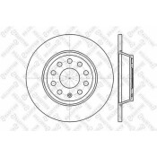 Диск тормозной Stellox, задний, правый/левый, для Mitsubishi Carisma, 1 шт, арт. 6020-4840-SX