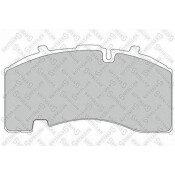 Колодки тормозные дисковые Stellox, передние, комплект на ось (4 шт), арт. 85-11430-SX