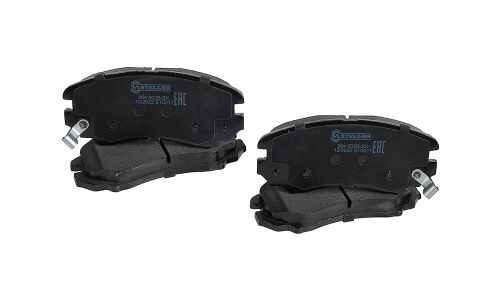 Колодки тормозные дисковые Stellox, передние, комплект на ось (4 шт), арт. 964 002B-SX