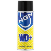 Смазка проникающая (жидкий ключ) NGN Multiservice Spray WD+, многоцелевая, антикоррозийная, аэрозоль 400мл, арт. V0009