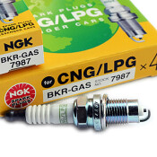 Свеча зажигания NGK Standard газовая, арт. BPRGAS