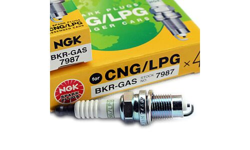 Свеча зажигания NGK Standard газовая, арт. BPRGAS
