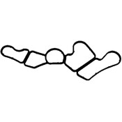 Прокладка корпуса масляного фильтра Elring, арт. 585.090