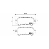 Колодки тормозные Brembo дисковые, арт. P49047