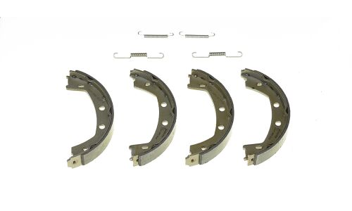 Колодки тормозные барабанные Brembo, комплект на ось (4 шт), арт. S44508