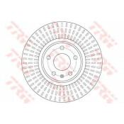 Диск тормозной TRW, передний, арт. DF6148