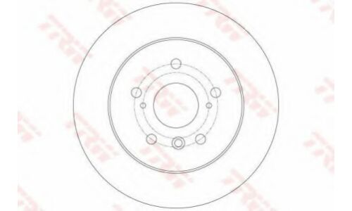Диск тормозной | зад TRW DF6176