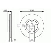 Диск тормозной | перед Bosch, арт. 0 986 479 R22