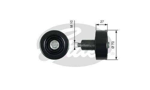 Ролик привода вспомогательного оборудования Gates DriveAlign обводной, арт. T39277