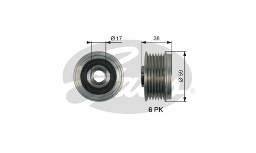 Механизм свободного хода генератора Gates, арт. OAP7168