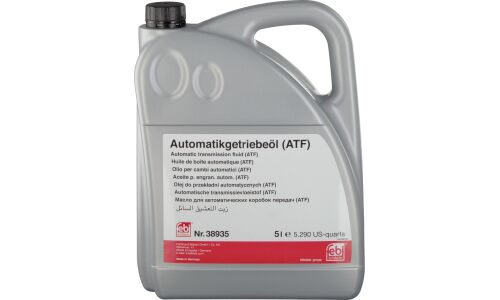 Масло трансмиссионное Febi ATF M-1375.4, для АКПП, 5л, арт. 38935