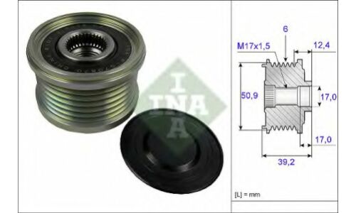 Механизм свободного хода генератора INA, арт. 535 0247 10