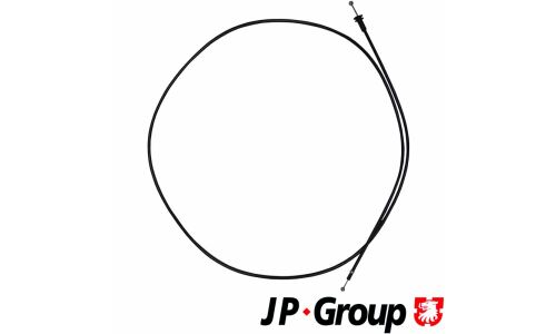 Трос открывания замка капота JP Group, арт. 1170701100