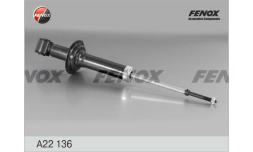 Амортизатор Fenox газомасляный двухтрубный, задний, правый/левый, 1 шт, арт. A22136