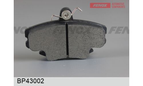 Колодки тормозные дисковые Fenox передние, комплект на ось (4 шт), арт. BP43002