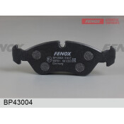 Колодки тормозные дисковые Fenox, передние, комплект на ось (4 шт), арт. BP43004