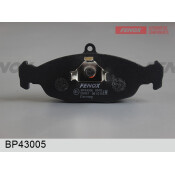 Колодки тормозные дисковые Fenox, передние, комплект на ось (4 шт), арт. BP43005
