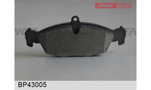 Колодки тормозные дисковые Fenox, передние, комплект на ось (4 шт), арт. BP43005