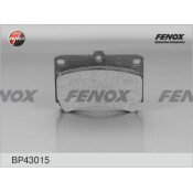 Колодки тормозные дисковые Fenox передние, комплект на ось (4 шт), арт. BP43015