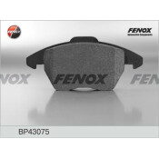 Колодки тормозные дисковые Fenox, передние, комплект на ось (4 шт), арт. BP43075