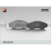 Колодки тормозные дисковые Fenox передние, комплект на ось (4 шт), арт. BP43076